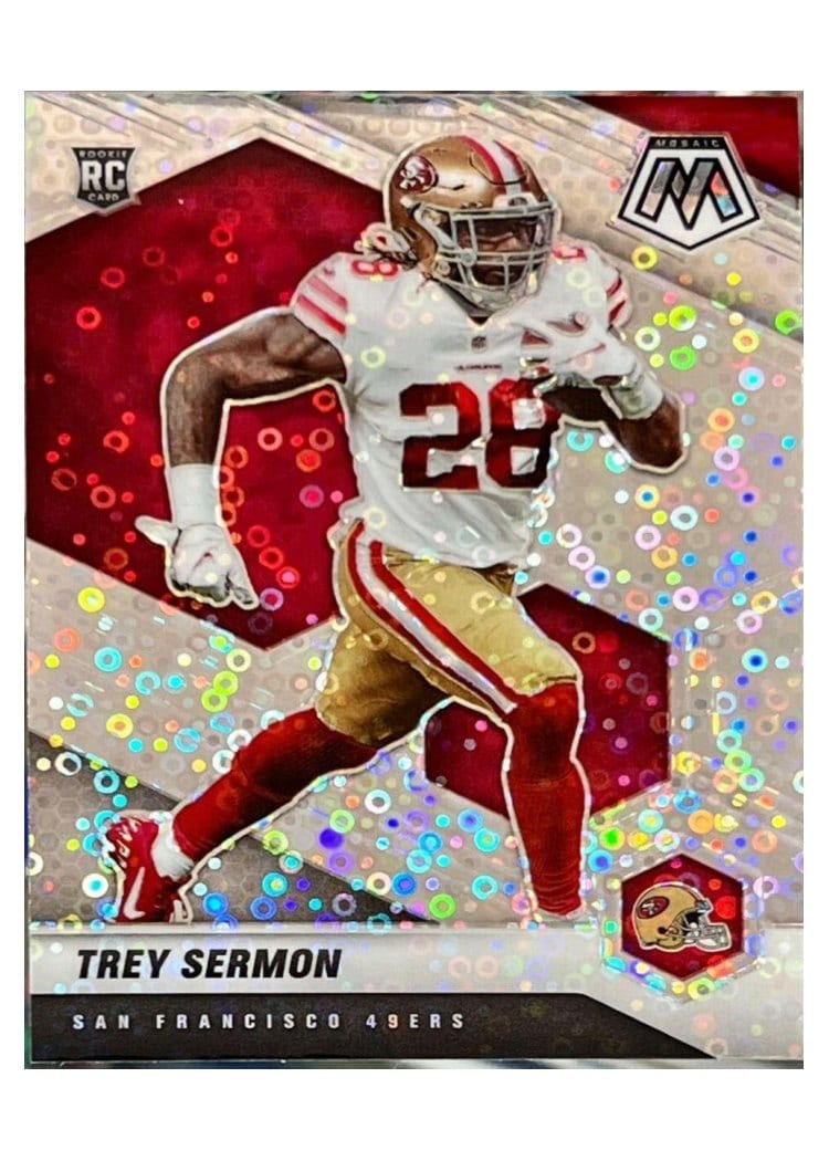 2021 Panini Mosaic Base Set Trey Sermon #324 card