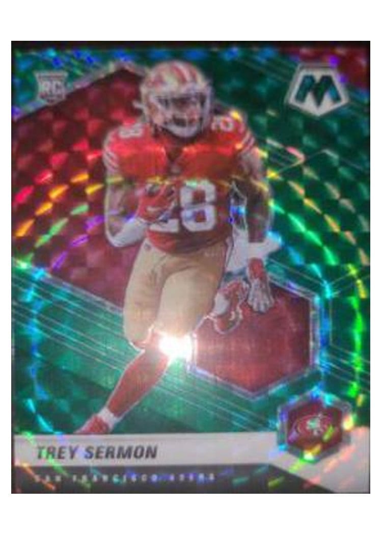 2021 Panini Mosaic Base Set Trey Sermon #324 card