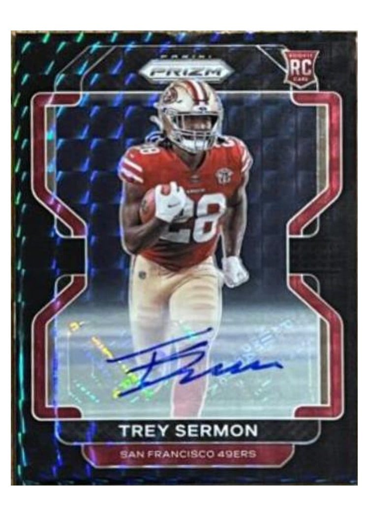 2021 Panini Prizm Base Set Trey Sermon #354 card