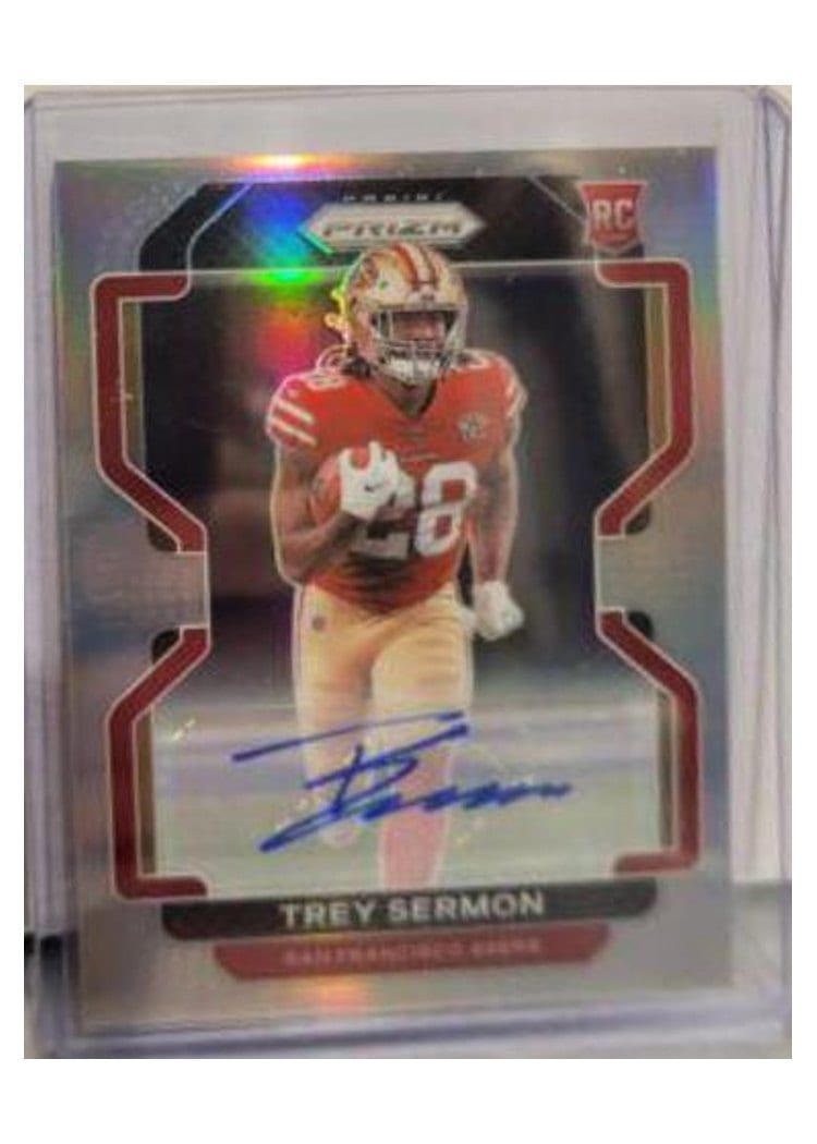 2021 Panini Prizm Base Set Trey Sermon #354 card