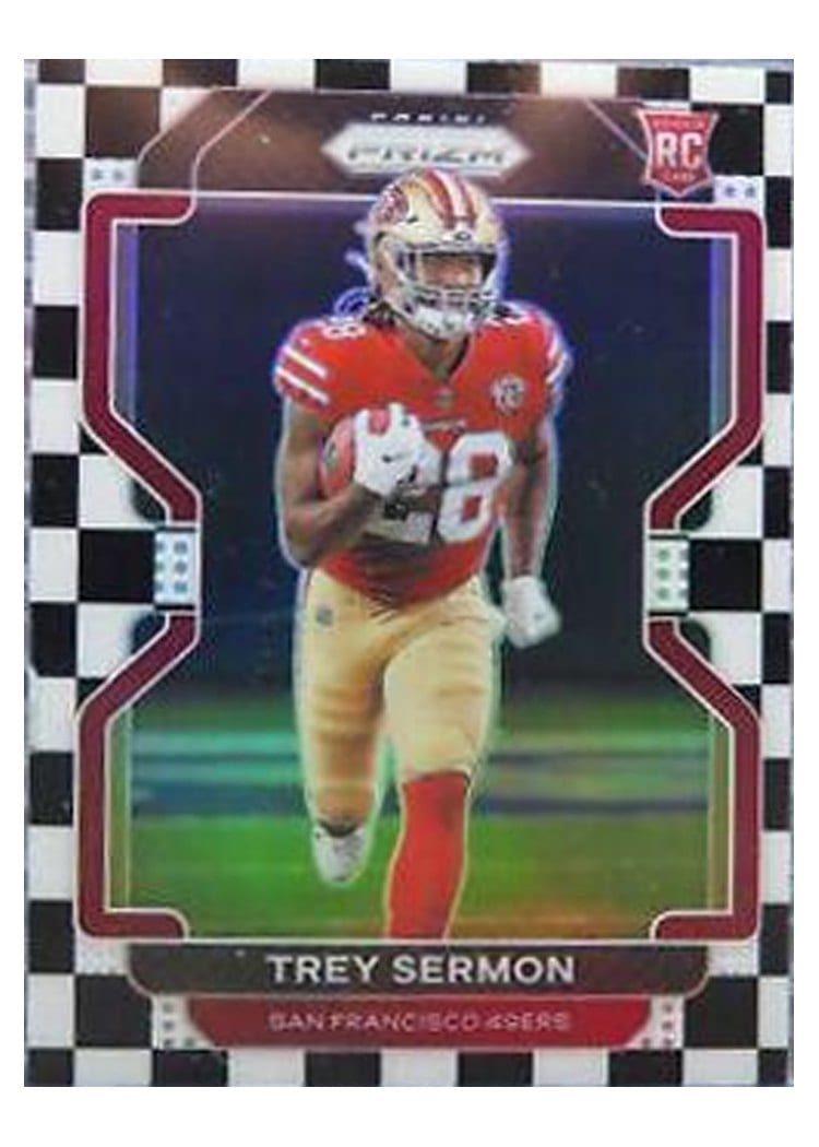 2021 Panini Prizm Base Set Trey Sermon #354 card