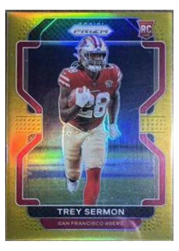 2021 Panini Prizm Base Set Trey Sermon #354 card