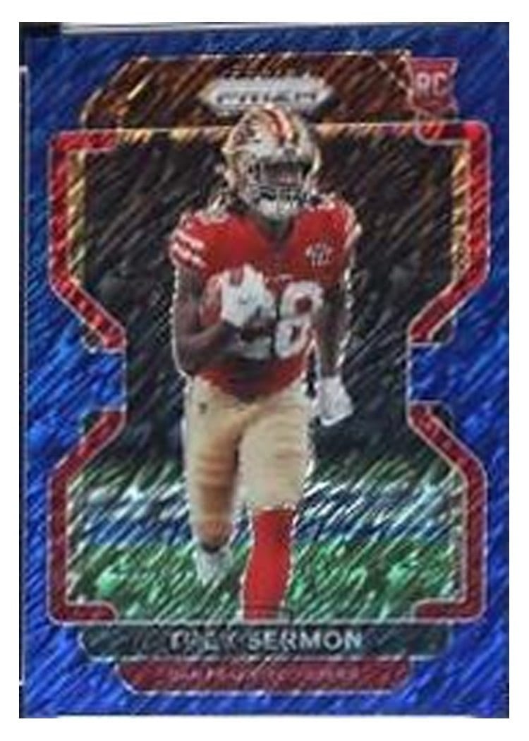 2021 Panini Prizm Base Set Trey Sermon #354 card