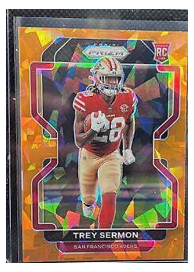 2021 Panini Prizm Base Set Trey Sermon #354 card
