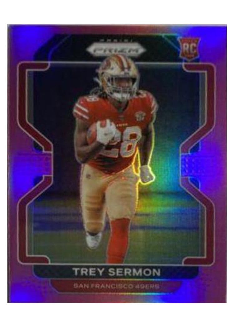 2021 Panini Prizm Base Set Trey Sermon #354 card