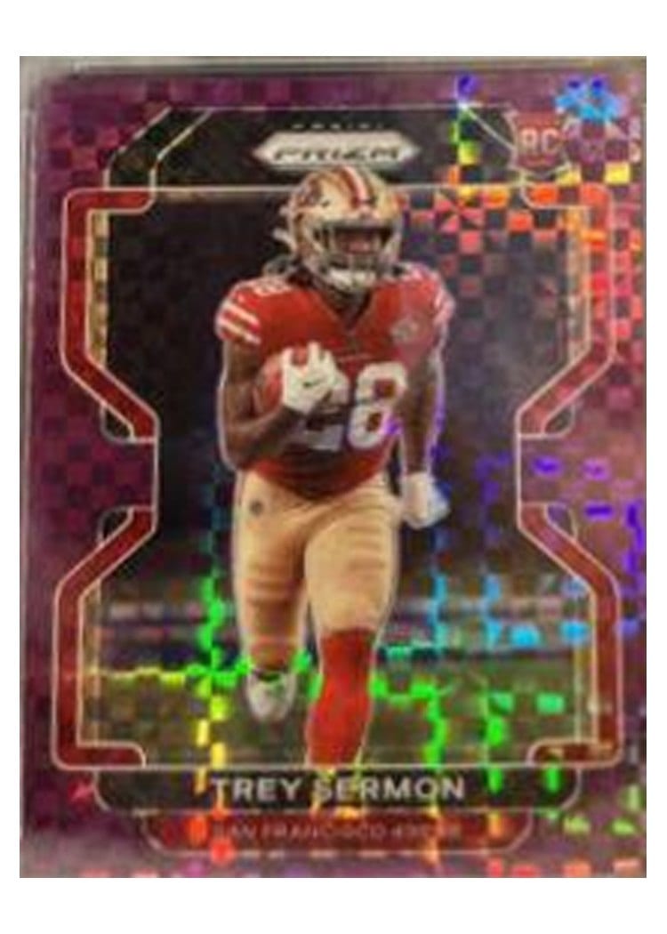 2021 Panini Prizm Base Set Trey Sermon #354 card
