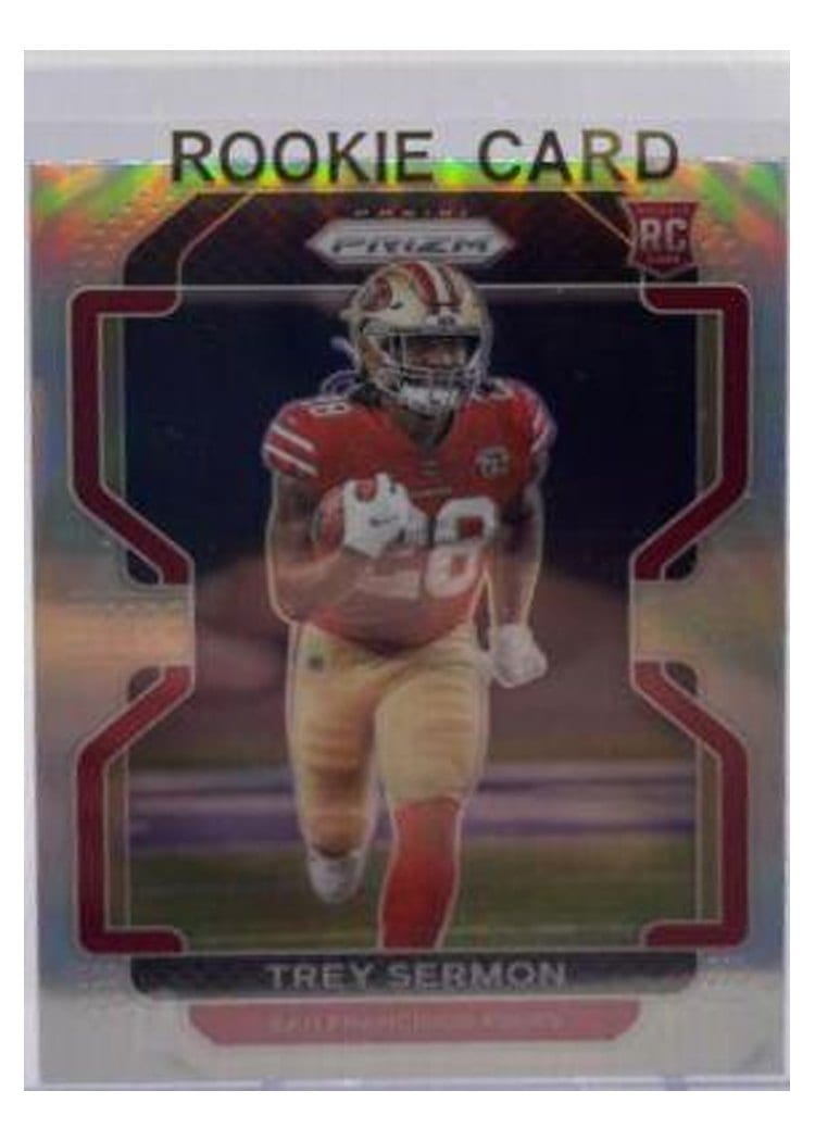 2021 Panini Prizm Base Set Trey Sermon #354 card