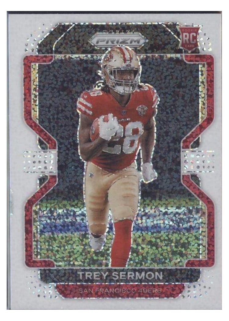 2021 Panini Prizm Base Set Trey Sermon #354 card