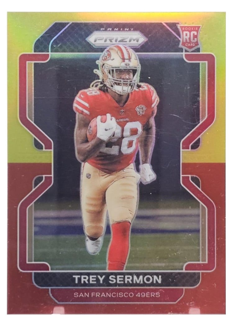 2021 Panini Prizm Base Set Trey Sermon #354 card