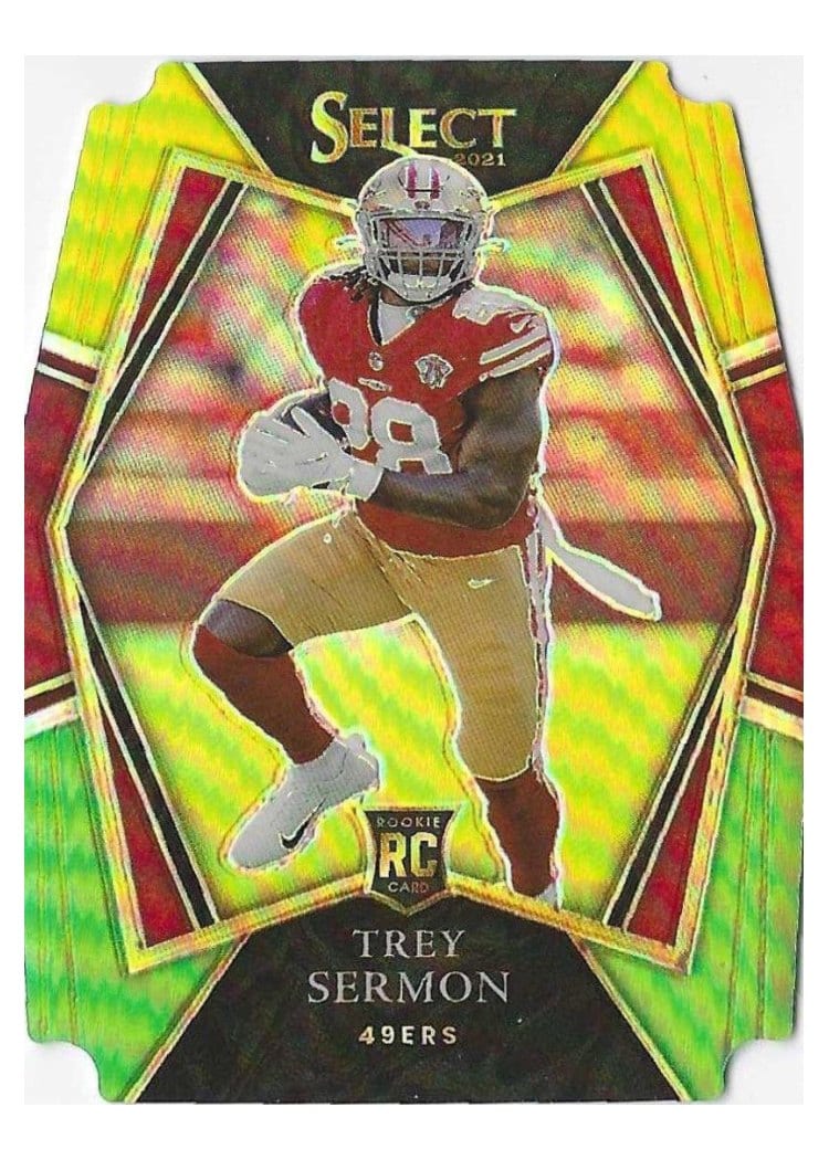 2021 Panini Select Base Set Trey Sermon #168 card