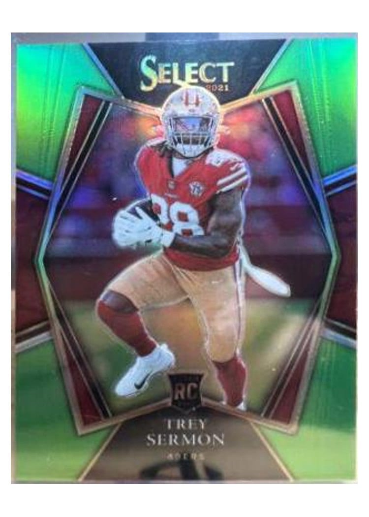 2021 Panini Select Base Set Trey Sermon #168 card