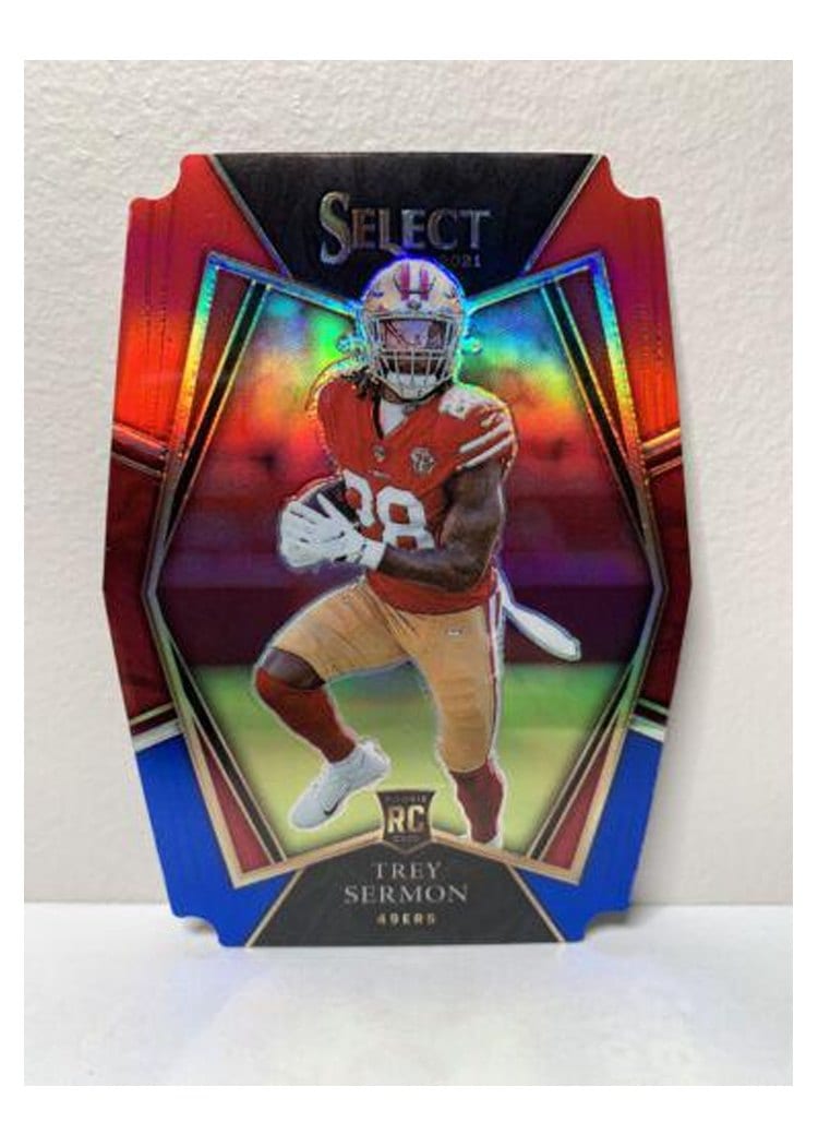 2021 Panini Select Base Set Trey Sermon #168 card