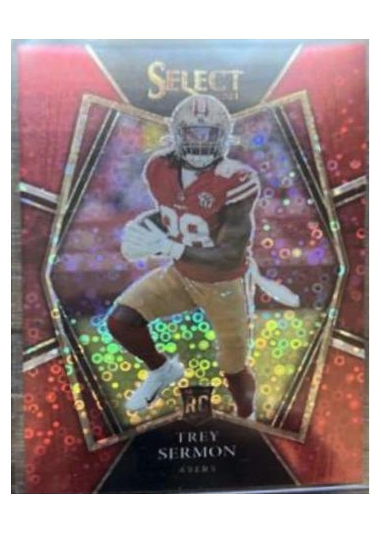 2021 Panini Select Base Set Trey Sermon #168 card