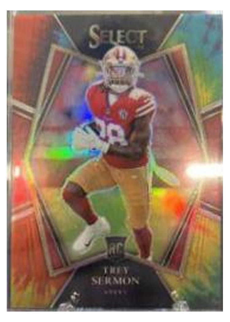 2021 Panini Select Base Set Trey Sermon #168 card