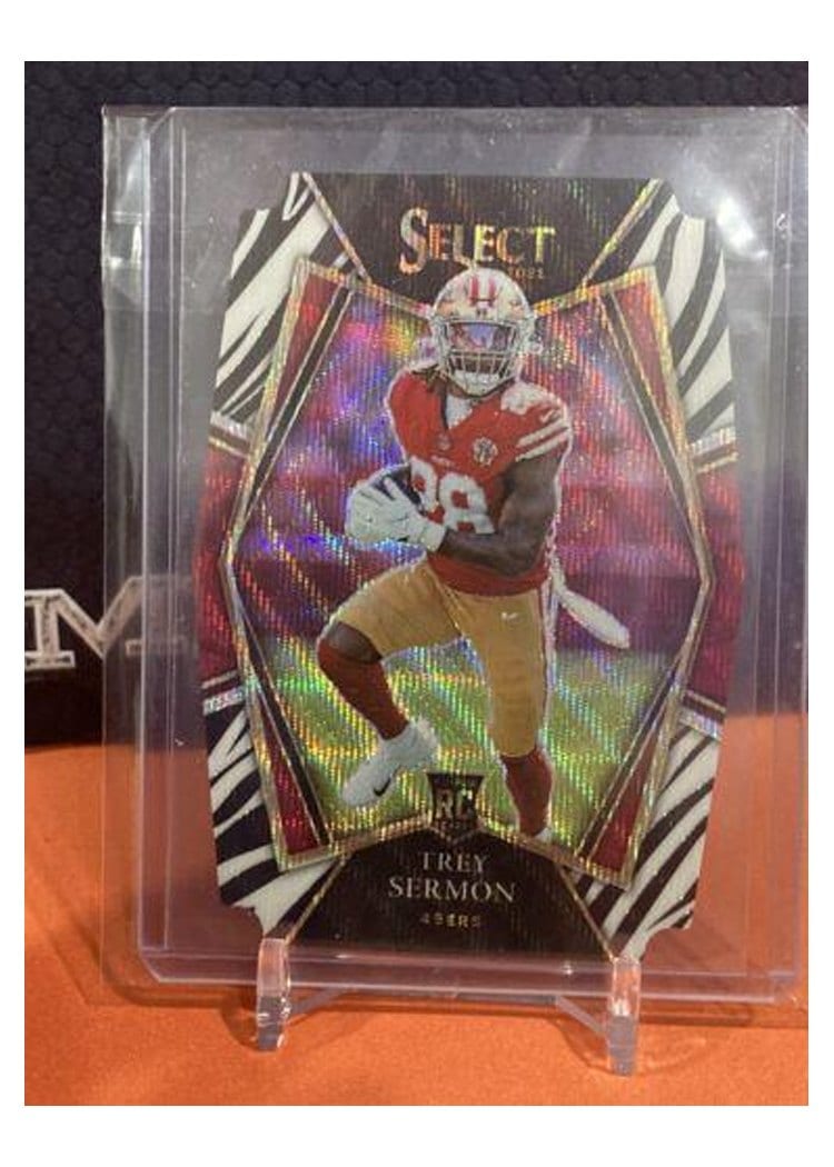 2021 Panini Select Base Set Trey Sermon #168 card