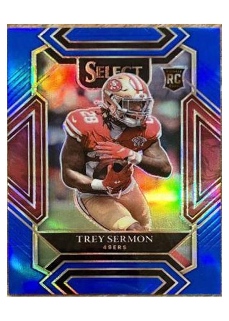 2021 Panini Select Base Set Trey Sermon #268 card
