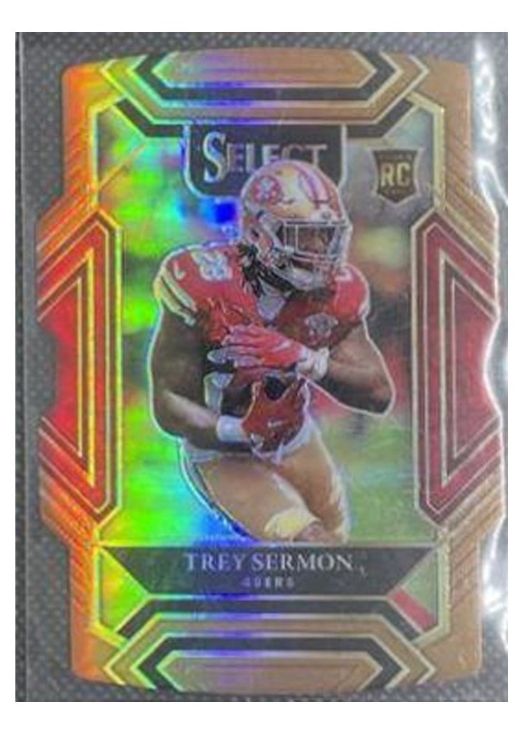 2021 Panini Select Base Set Trey Sermon #268 card