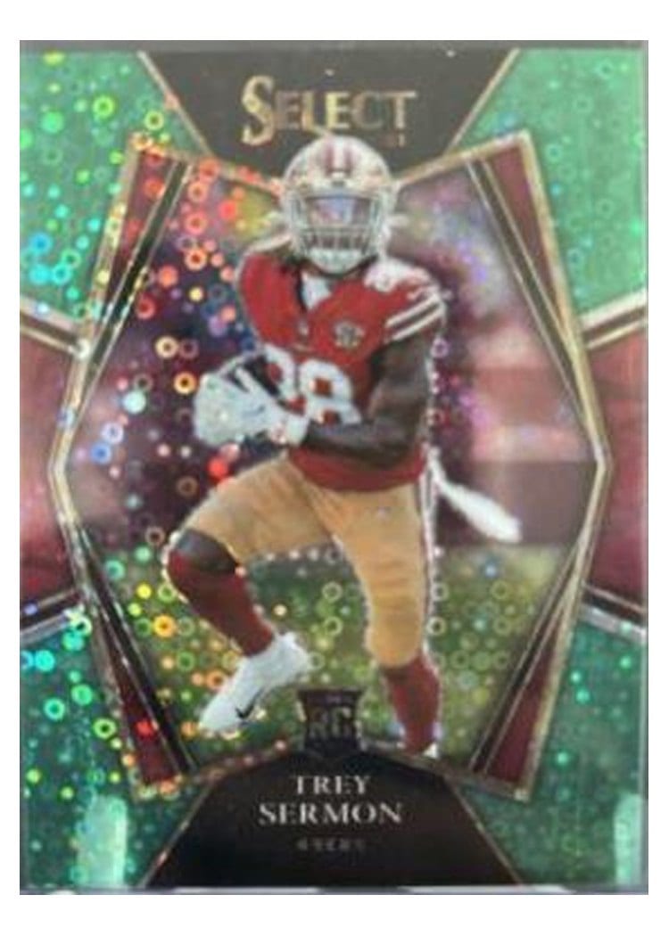 2021 Panini Select Base Set Trey Sermon #268 card