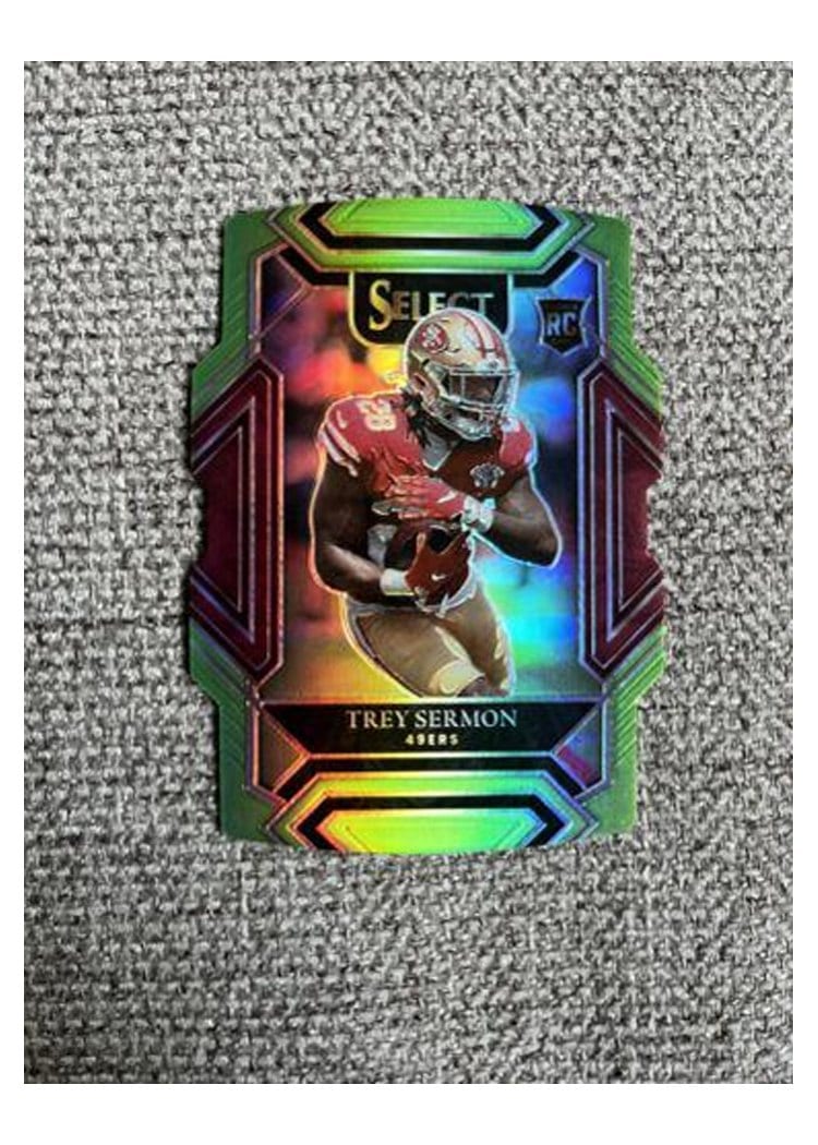 2021 Panini Select Base Set Trey Sermon #268 card
