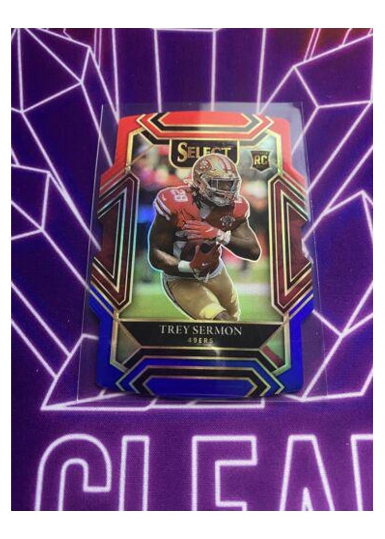 2021 Panini Select Base Set Trey Sermon #268 card