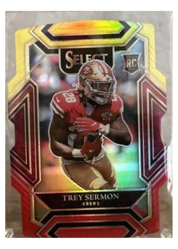 2021 Panini Select Base Set Trey Sermon #268 card