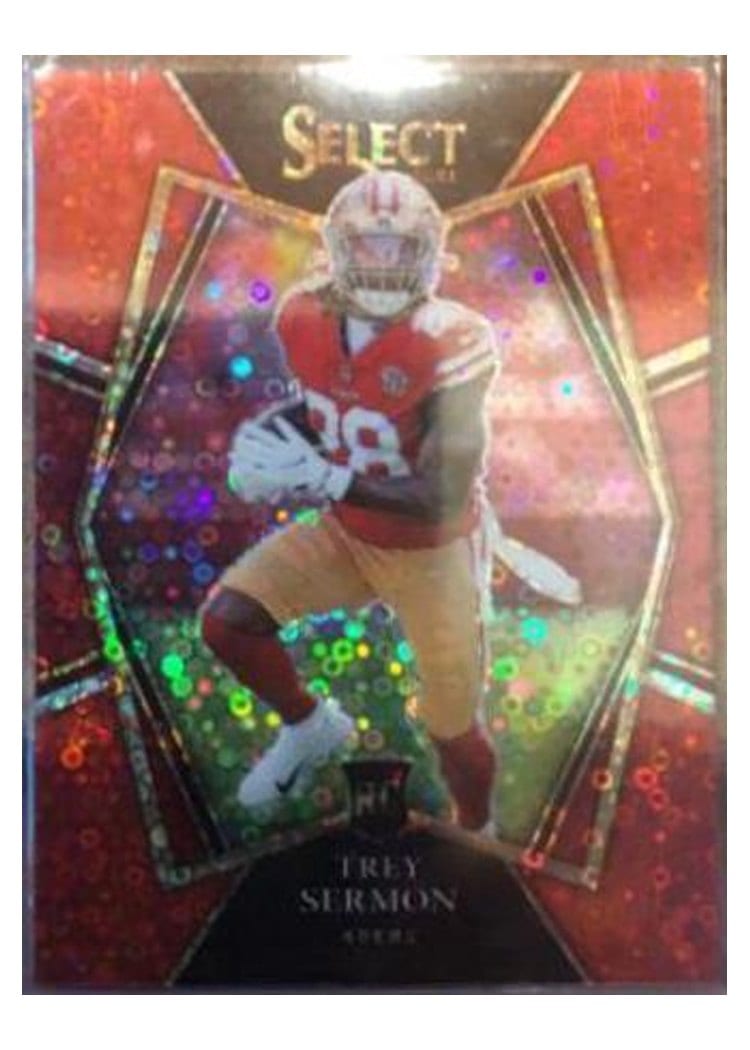 2021 Panini Select Base Set Trey Sermon #268 card