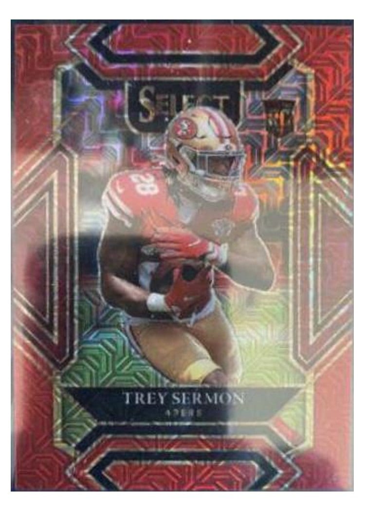 2021 Panini Select Base Set Trey Sermon #268 card