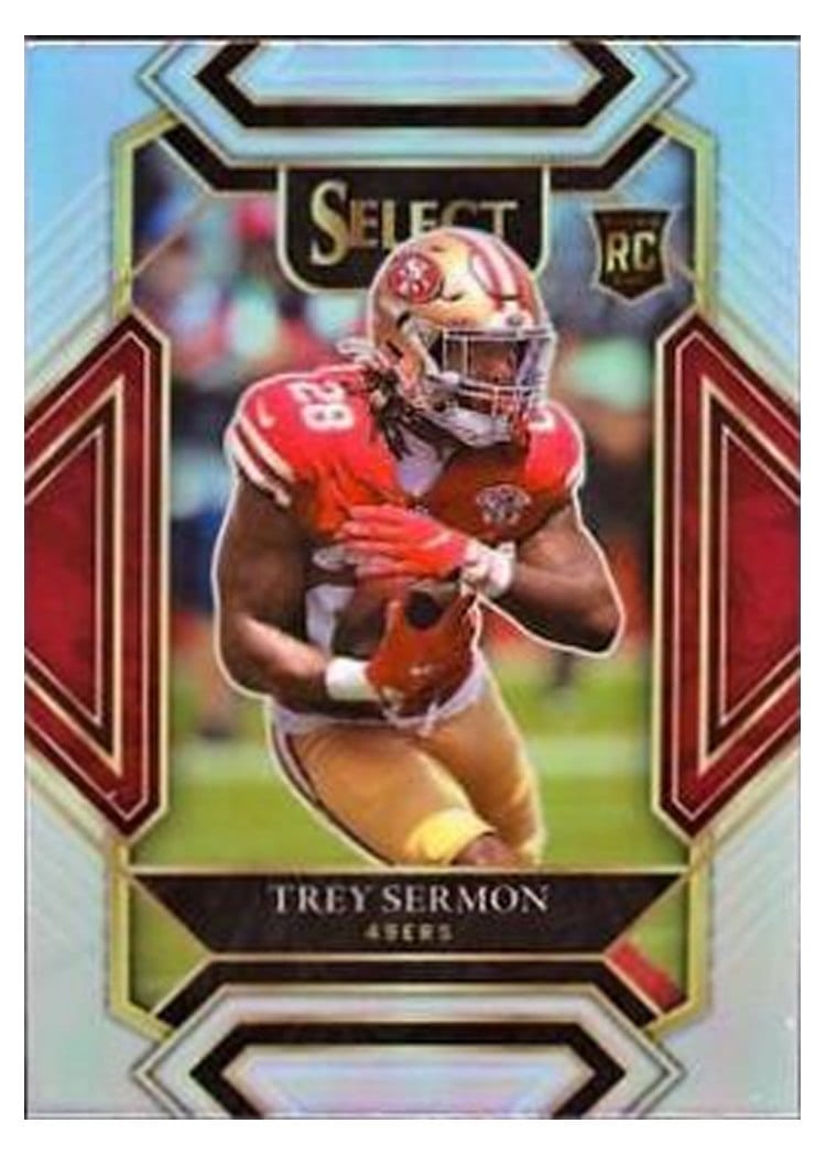 2021 Panini Select Base Set Trey Sermon #268 card