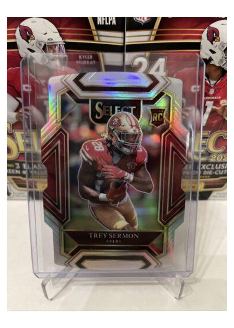 2021 Panini Select Base Set Trey Sermon #268 card