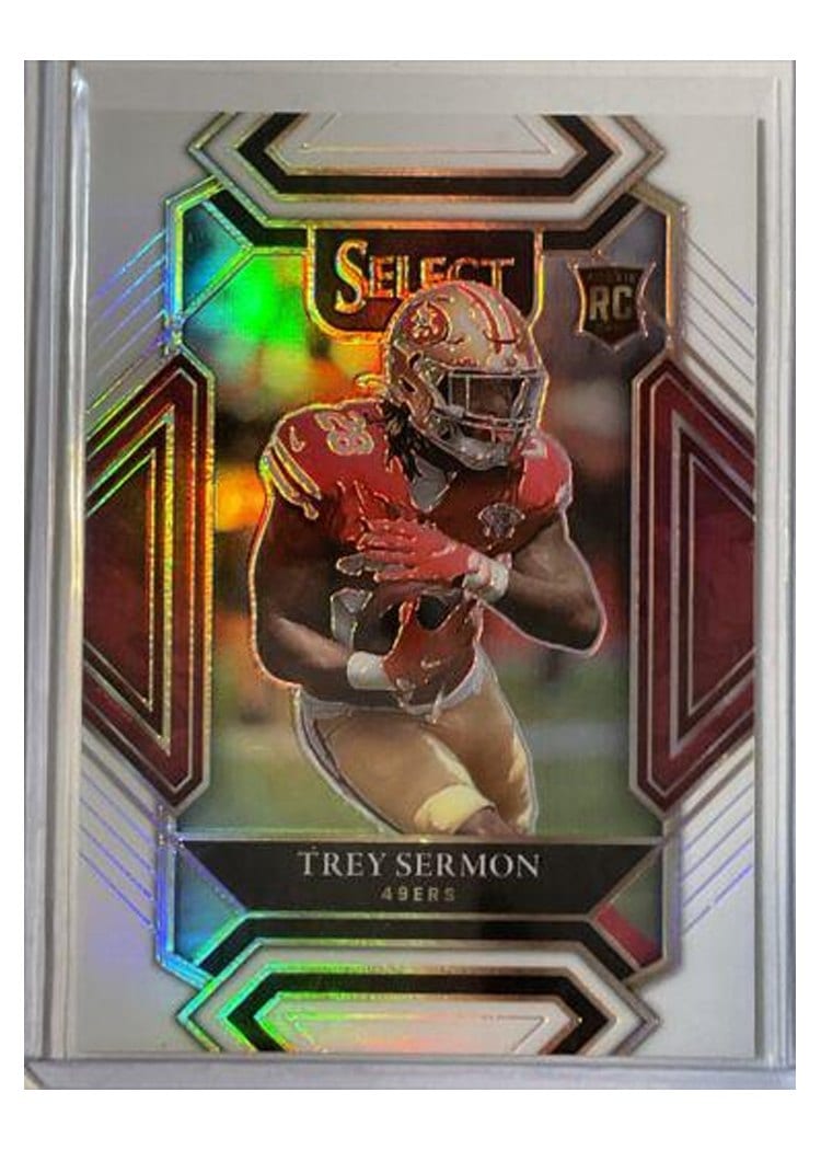 2021 Panini Select Base Set Trey Sermon #268 card