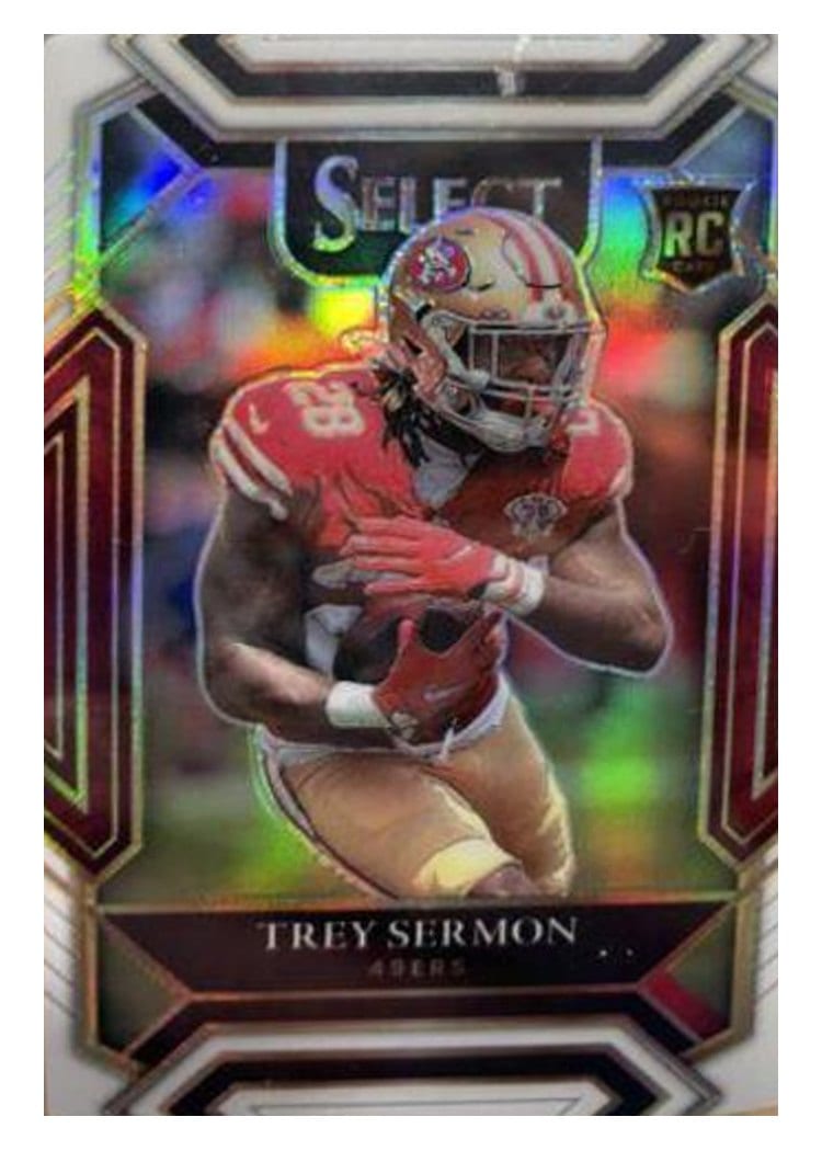 2021 Panini Select Base Set Trey Sermon #268 card