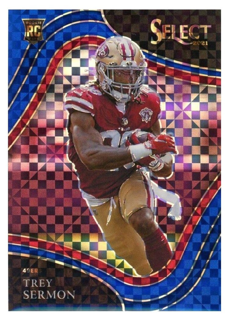 2021 Panini Select Base Set Trey Sermon #368 card