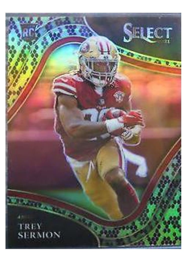 2021 Panini Select Base Set Trey Sermon #368 card