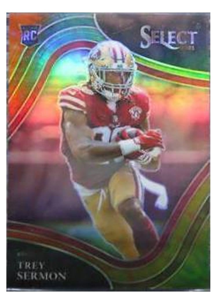 2021 Panini Select Base Set Trey Sermon #368 card