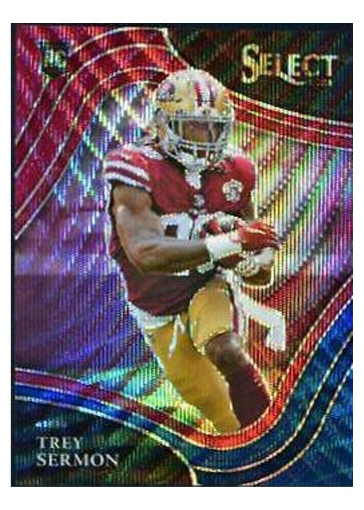 2021 Panini Select Base Set Trey Sermon #368 card