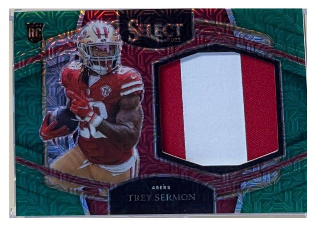 2021 Panini Select Base Set Trey Sermon #368 card