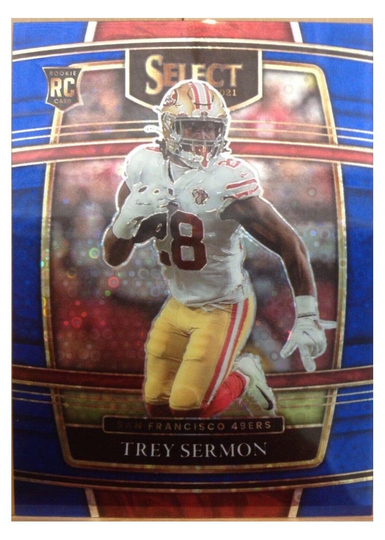 2021 Panini Select Base Set Trey Sermon #68 card