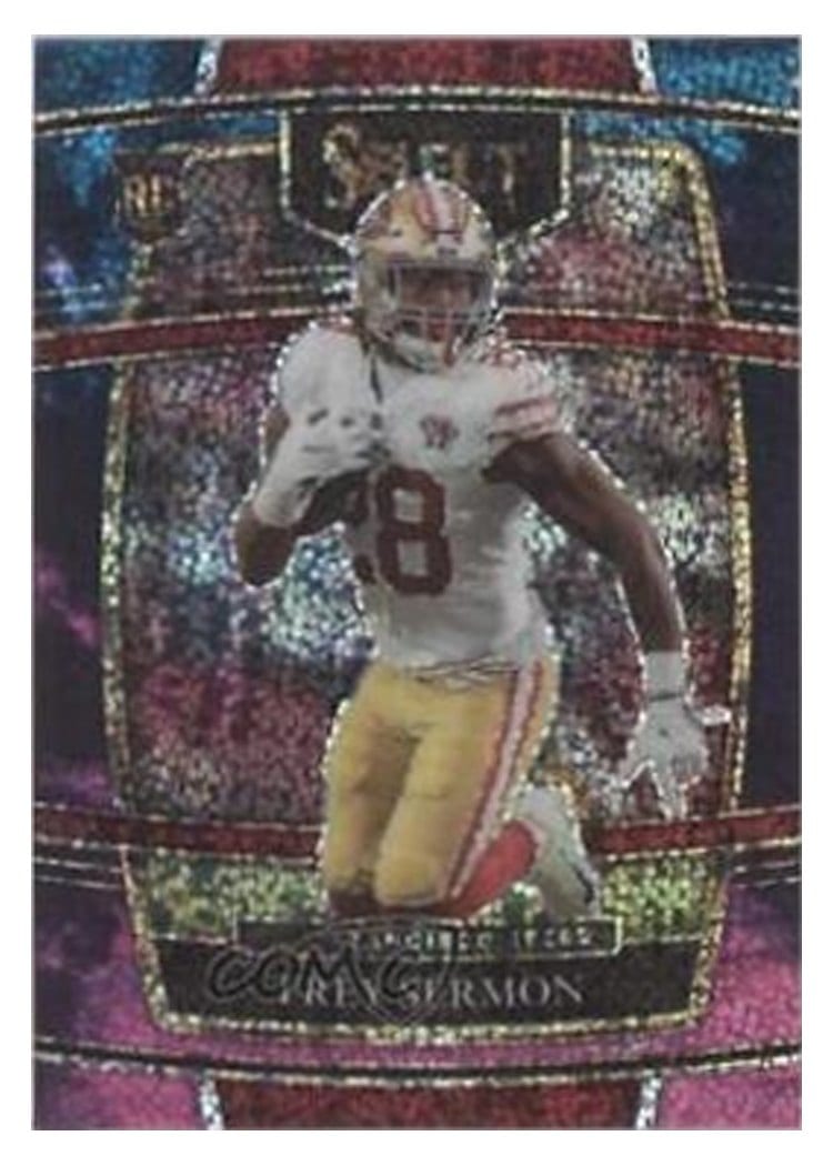 2021 Panini Select Base Set Trey Sermon #68 card