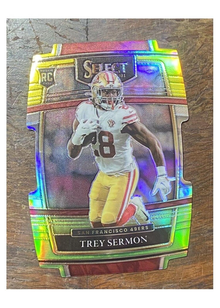 2021 Panini Select Base Set Trey Sermon #68 card