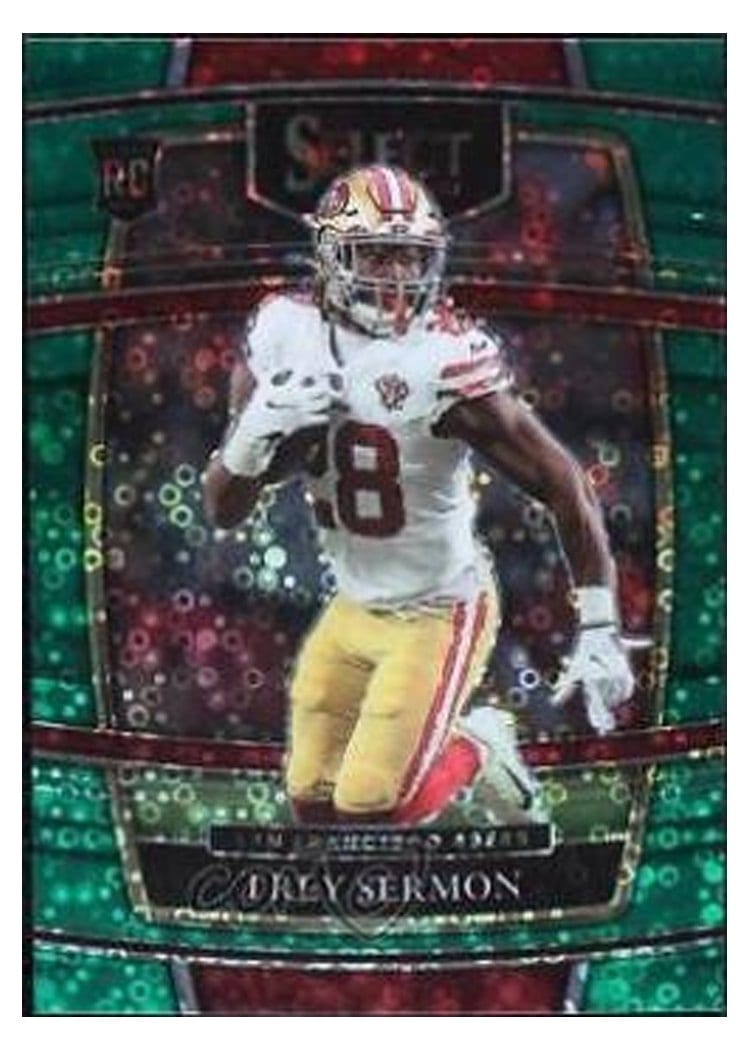 2021 Panini Select Base Set Trey Sermon #68 card
