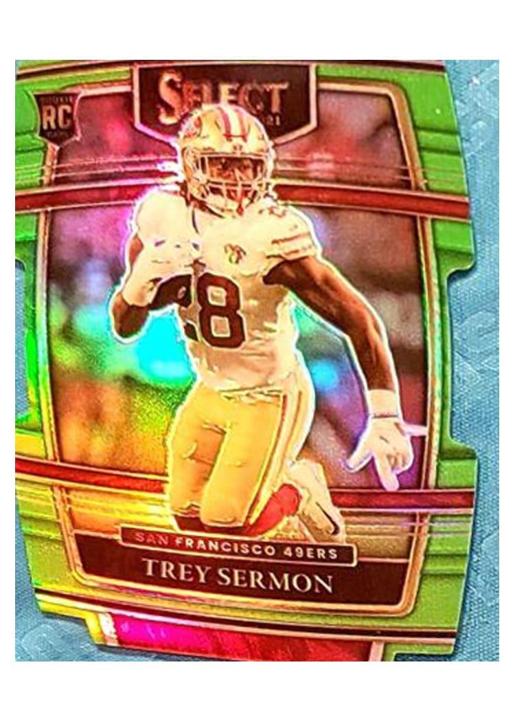 2021 Panini Select Base Set Trey Sermon #68 card