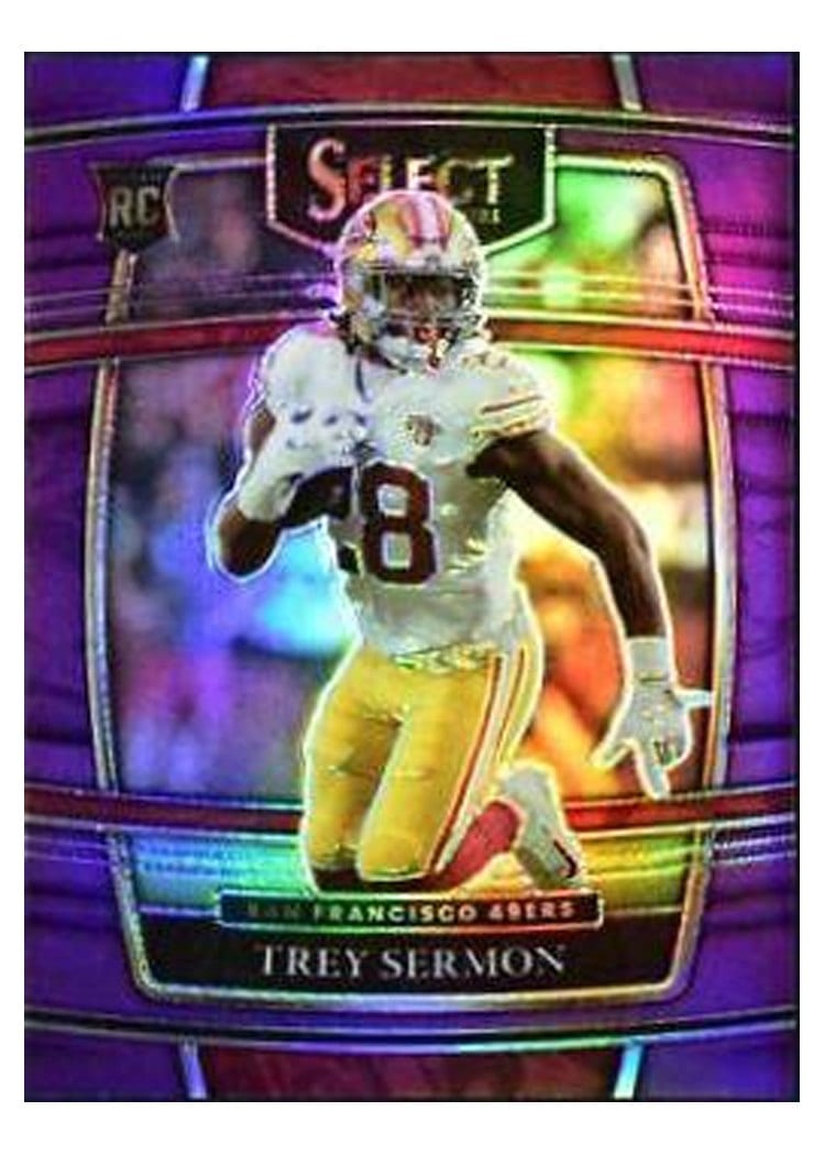 2021 Panini Select Base Set Trey Sermon #68 card