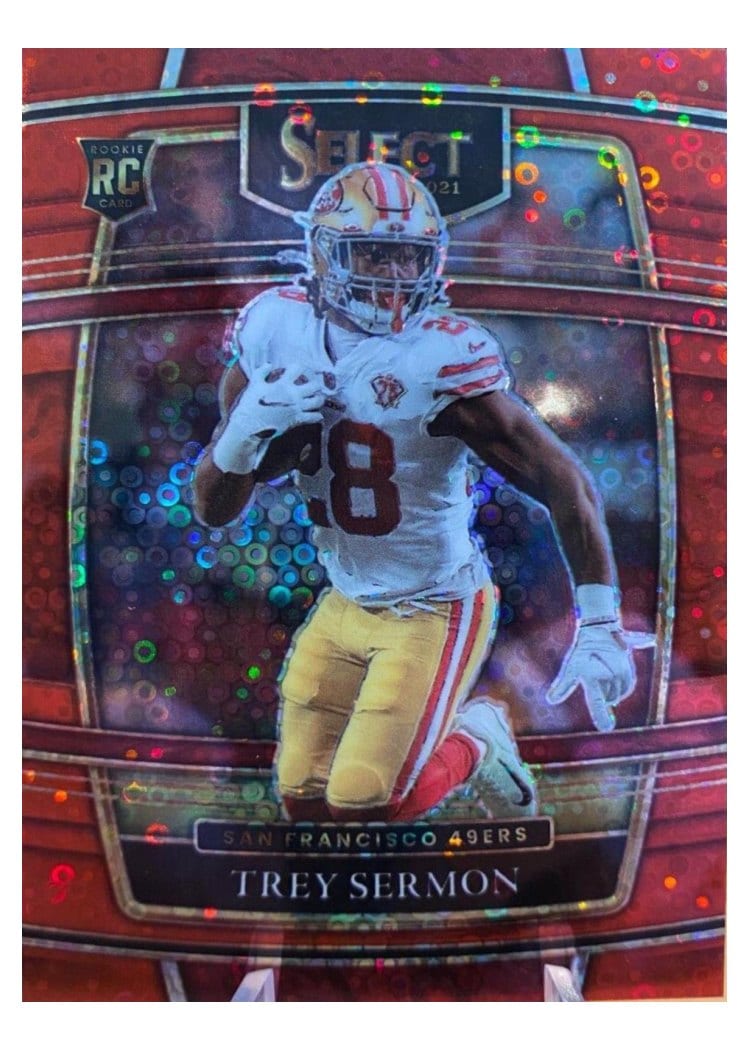 2021 Panini Select Base Set Trey Sermon #68 card