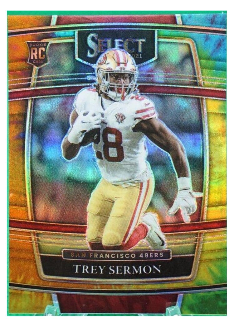 2021 Panini Select Base Set Trey Sermon #68 card