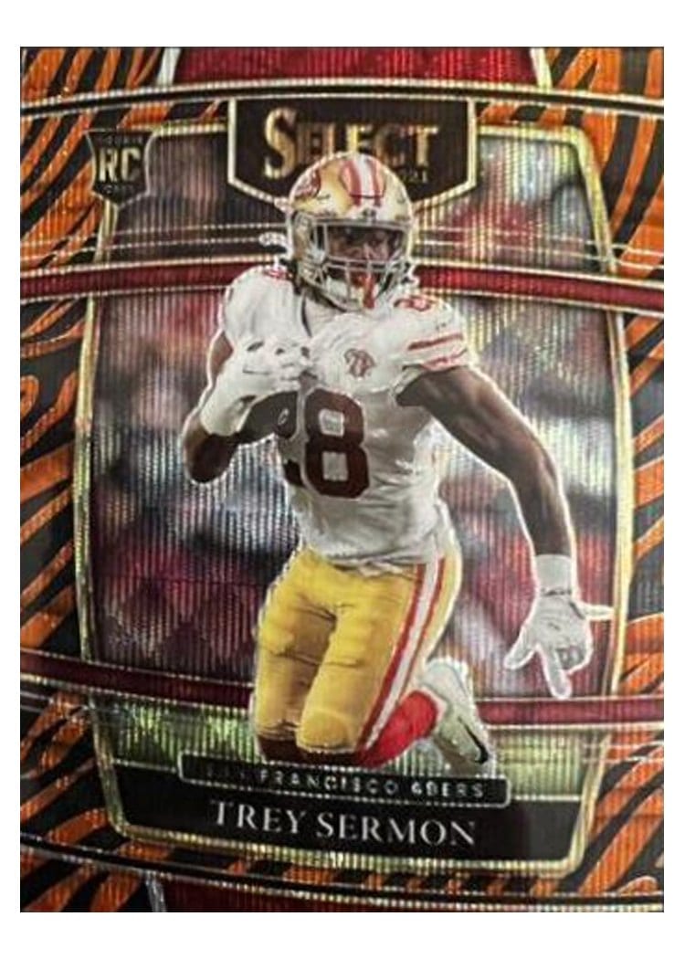 2021 Panini Select Base Set Trey Sermon #68 card
