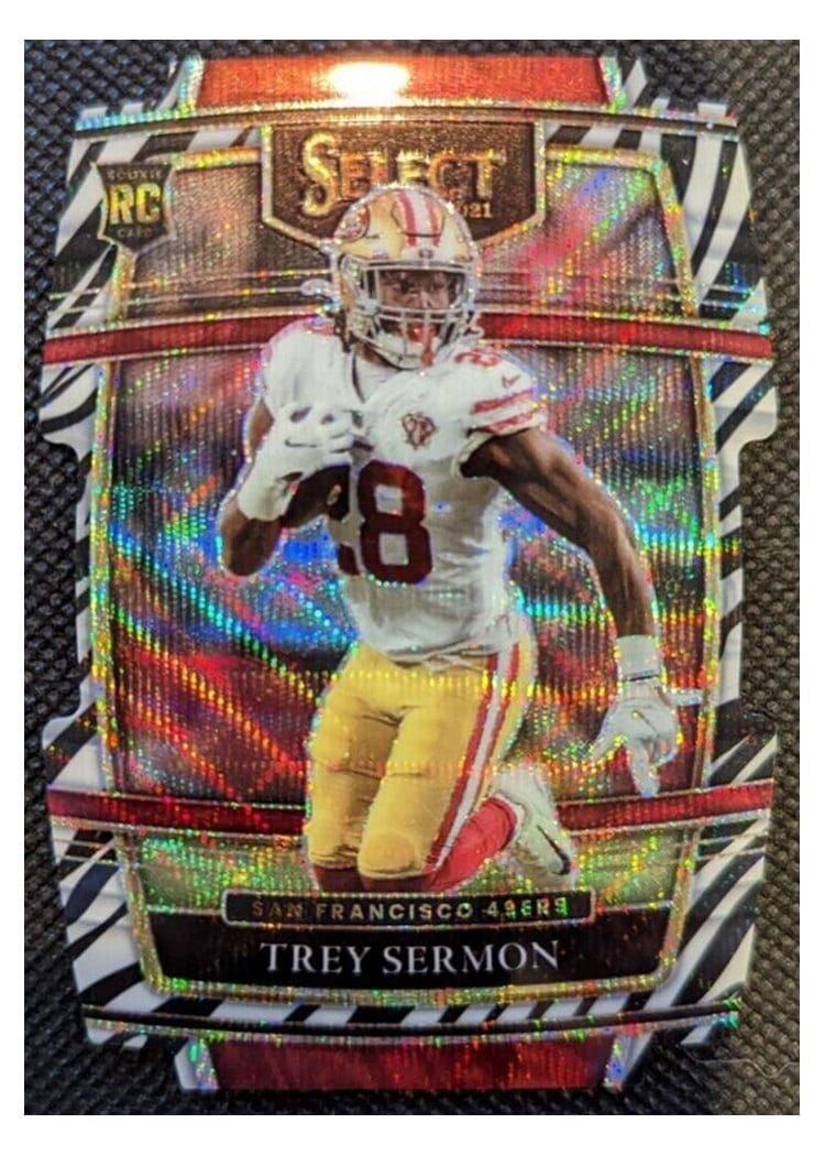 2021 Panini Select Base Set Trey Sermon #68 card