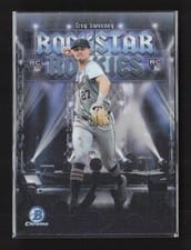 2025 Bowman Rockstar Rookies Trey Sweeney #RR-2 card