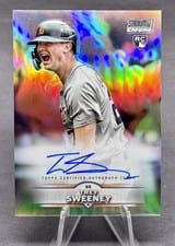 2025 Stadium Club Chrome Autographs Trey Sweeney #SCCA-TSW card