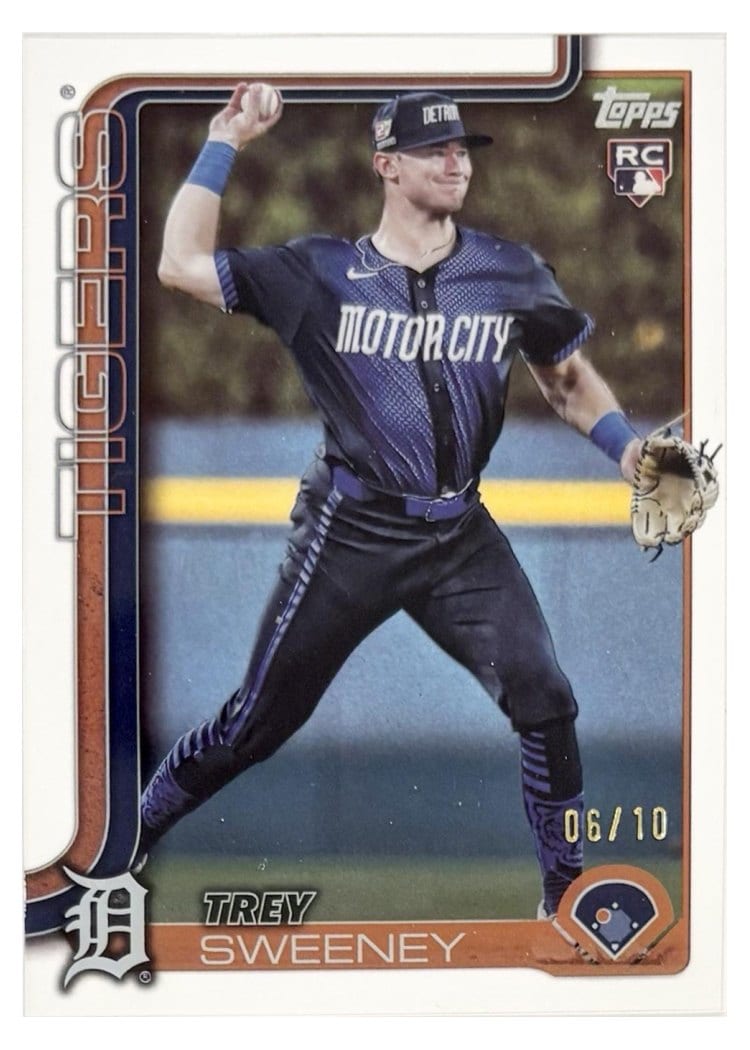 2025 Topps Base Set Trey Sweeney #67 card