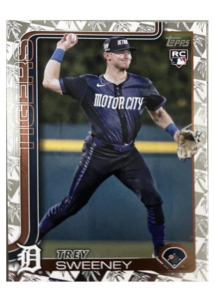 2025 Topps Base Set Trey Sweeney #67 card